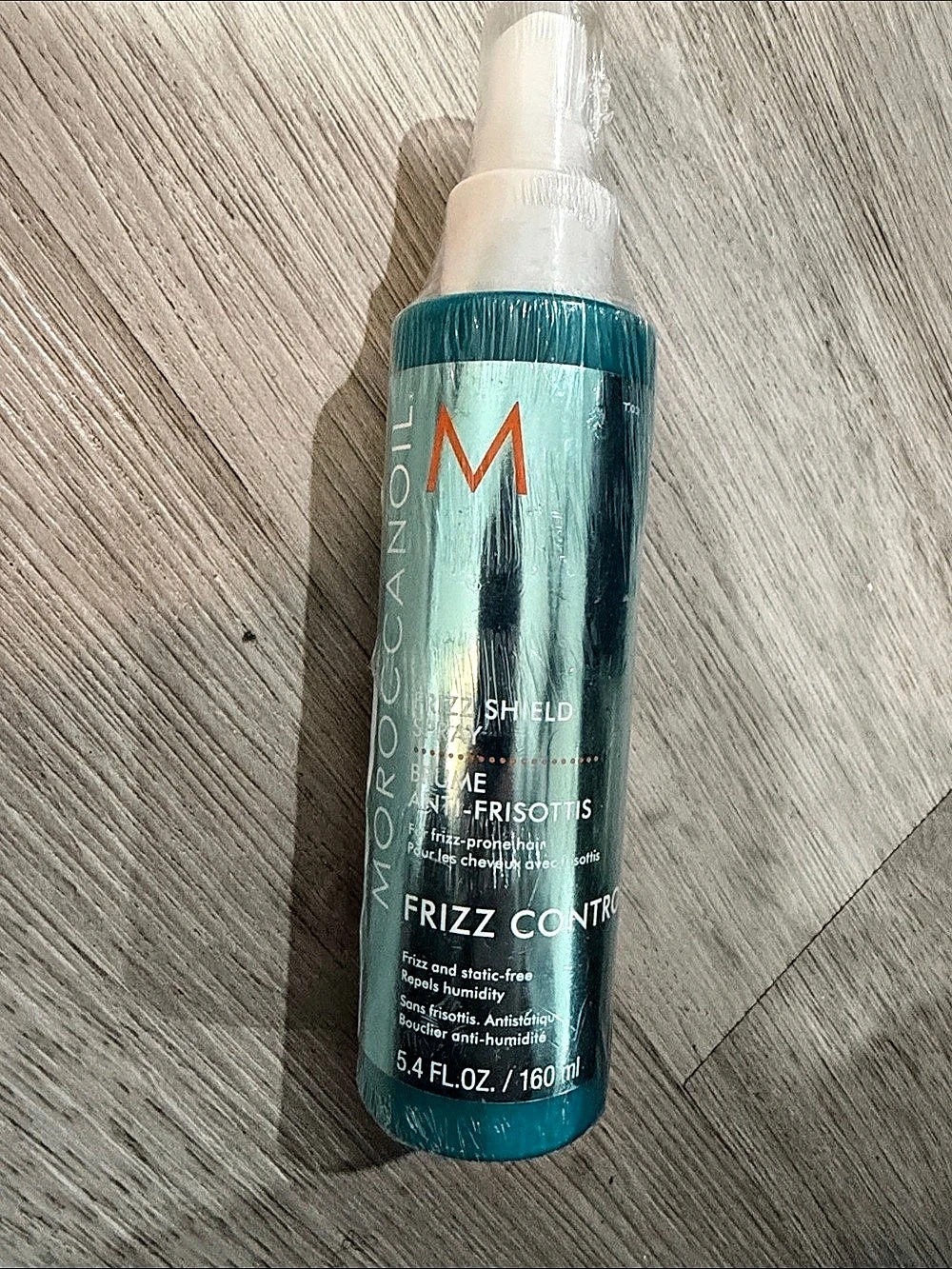 Moroccanoil Frizz Shield Spray Heat Protectant Blue